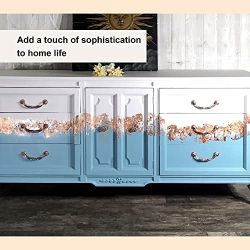 Gold Foil Flakes for Resin, 30g Gold Leaf Flakes for Nail Art, Painting, Crafts, Slime and Resin Jewelry Making (10g / Bottle) KINNO