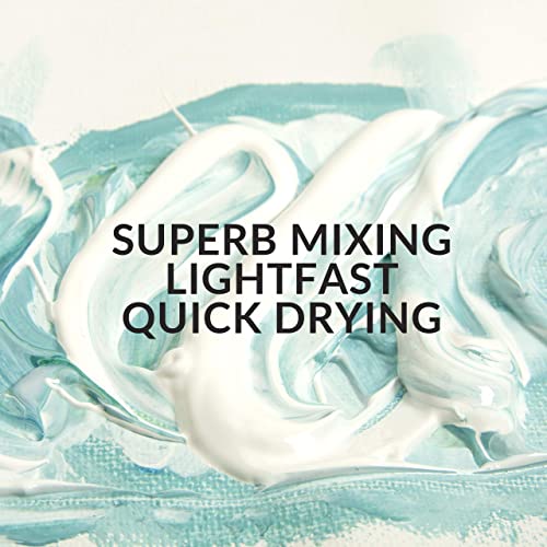 Acrylic Paint 500 ml Tub - Acrylic Paints with High Pigment and Long-Lasting Brilliant and Vibrant Colors Professional & Amateur Painting Jar Art ARTISTIK