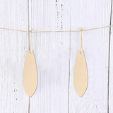 20pcs Surfboard Shape Unfinished Wood Cutouts DIY Crafts Blank Surf Board Wooden Ornaments for Summer Beach Hawaii Luau Party Decoration JANOU