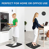 Mount-It! Anti Fatigue Floor Mat | Standing Comfort Mat for Standing Desk, Home, Office, Kitchen, Garage | Anti-Slip Washable Surface| 18"x22" | Mount-It!