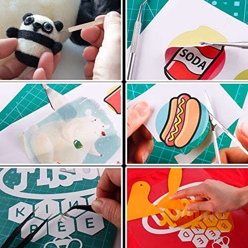 30 PCS Precision Craft Weeding Tools for Weeding Vinyl, DIY Art Work Cutting, Hobby, Scrapbook,Sewing. NEOACT