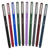 Uchida of America 10-Piece 0.3 Point Size Le Drawing Pen Set Art Supplies, Paquete de 1, Dark UCHIDA