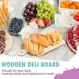 24 Pieces Mini Wood Cutting Board with Handle Wooden Chopping Board Paddle Unfinished Mini Cheese Board Small Serving board Cooking Butcher Block for Yinkin