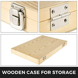 Mophorn Lathe Chisel 8 Piece Wood Lathe Chisel Cutting Carving HSS Steel Blades Wood Turning Tools Lathe Chisel Set Wooden Case for Storage for Wood Mophorn