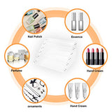 BTremary Clear Nail Polish Paint Organizer Holder Rack Shelf 6 Tier Acrylic Tattoo Ink Essential Oil Display Stand Holds Up to 56-96 Bottles. BTremary