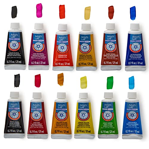 Artist's Loft Acrylic Paint Tube Set, 48 Count Artist's Loft
