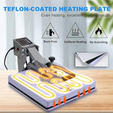 AKEYDIY Heat Press Machine, 15x15 inch Heat Press for t Shirts, Fast Heating for Heat Sublimation and Heat Vinyl Transfer, 1400W High Pressure AKEYDIY