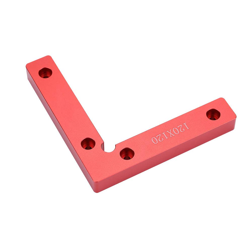 90 Degree Positioning Squares, 2x Aluminum Alloy Right Angle Welding Woodworking Carpenter Tool L Shape Corner Clamp for Picture Frame Box Cabinets Zerone