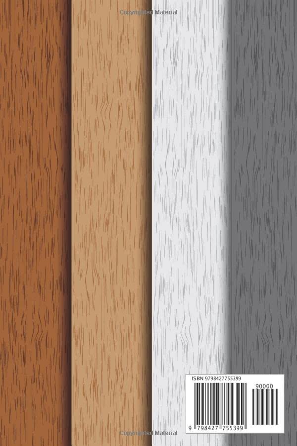 Wood Working Project Log Book : Project Planner For Wood Workers Track & Record Projects Steps ( 6x9 in , Matte Cover , 100 Pages ) WoodArtSupply