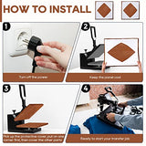 Zhengmy 2 Pcs Wrap Cover for Heat Press Platen, 15 x 15 Inch Heat Resistant Reusable Sheets Pad Mat Pillow Protector for Sublimation Heat Pressing Zhengmy