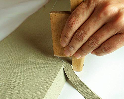 Creative Hobbies Wood and Wire Bevel Cutter Clay Trimming Tool for Pottery, Ceramics and Sculpting Creative Hobbies