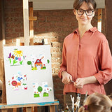 Junkin 100 Pcs Large Blank Puzzle Puzzle Pieces Cutouts DIY Make Your Own Puzzle Kit Paper Puzzle Kit for Classroom Decor Bulletin Board School DIY Junkin