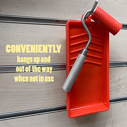 Sili Glue Roller with Sili Glue Tray for Arts Crafts Woodworking and Larger Glue Up Projects Sili