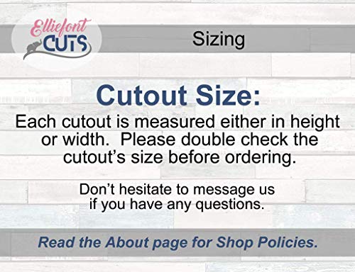 Cat Head Wood Cutouts for crafts, Laser Cut Wood Shapes 5mm thick Baltic Birch Wood, Multiple Sizes Available Elliefont Styles