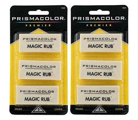 Sanford Prismacolor Magic Rub Eraser (SAN70503),2 Pack Prismacolor