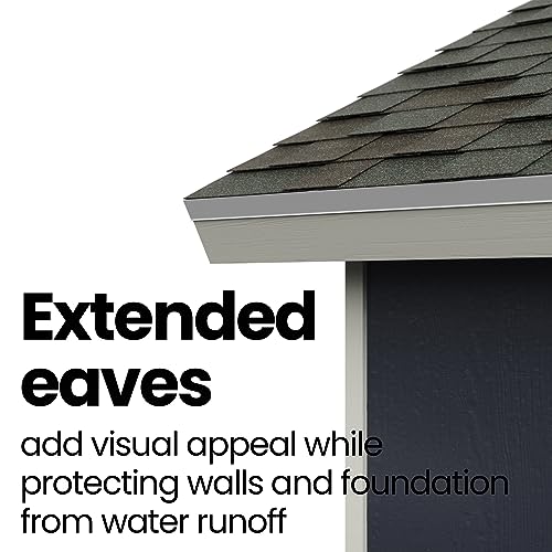 Handy Home Products Scarsdale 10x16 Do-It-Yourself Wooden Storage Shed Handy Home Products