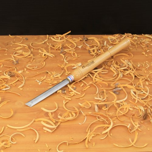 Hurricane Turning Tools, HSS, 2 Piece Skew Chisel Set (1" Standard and 3/4" Oval), Standard Series Woodturning Tools Hurricane Turning Tools