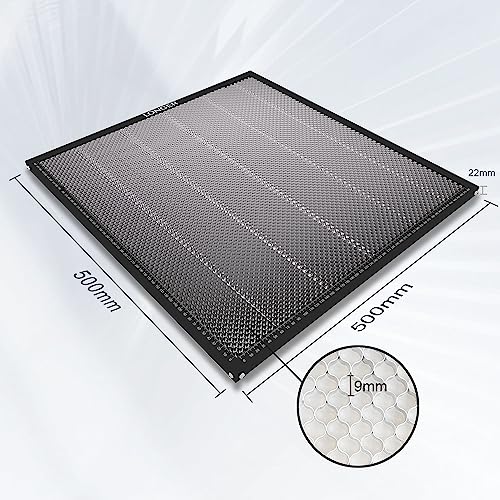 Longer Honeycomb Working Table, Soulmate for Engraver, Honeycomb Working Panel Set for RAY5, Fast Heat Dissipation and Desktop-Protecting, Compatible - WoodArtSupply