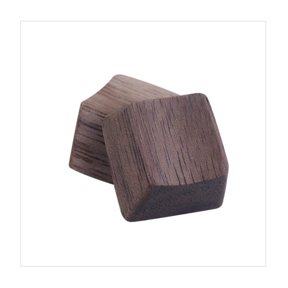 HFSECURITY GH60 Full Set Solid Wood Keycaps Customized Handmade Keycaps for Cherry Mx Switch Mechanical Gaming Keyboard Use Wood Keycaps HFSECURITY