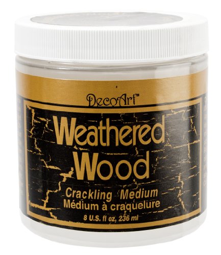 DecoArt DAS8-36 Americana Satin Enamels, 8-Ounce, Weathered Wood - WoodArtSupply