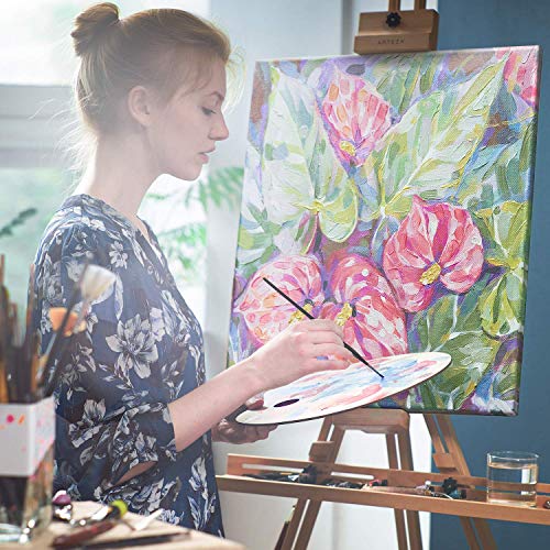 ARTEZA Metallic Acrylic Paint, Set of 36 Colors, 0.74 oz/22 ml Tubes with Storage Box, Rich Pigments, Non Fading, Non Toxic Paints for Artist & Hobby ARTEZA