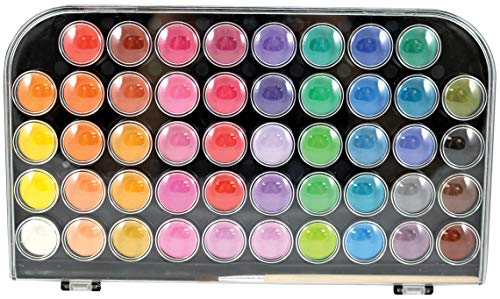 Mungyo Sargent Art 32-6048 Artist Quality 48ct Professional Watercolor Set