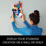 LEGO Art Modern Art 31210 Build & Display Home Décor Abstract Wall Art Kit, Birthday Gift Idea for Artistic People, Set for Teens or Adults Who Enjoy LEGO