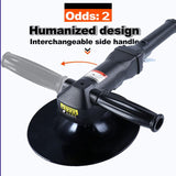 7-Inch Pneumatic Sander Heavy Duty Wet Air Sander/Polisher,Lightweight at 5.47 lbs,Adjustable Speed Up to 4500rpm Pneumatic Polisher Hand Sanding YPCOO
