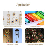 KUMGROT 100pcs Unfinished Wooden Ornament Mini Wood Pieces Starfish Dolphin Fish House Ship Shaped for DIY Craft Handmade Supplies (Marine Style) KUMGROT