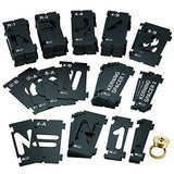 Rockler Interlock Signmaker's Templates, State Park Font Kit, 2-1/4'' by Rockler ROCKLER