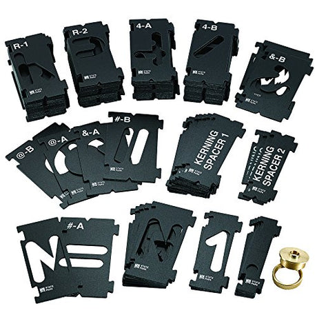 Rockler Interlock Signmaker's Templates, State Park Font Kit, 2-1/4'' by Rockler ROCKLER