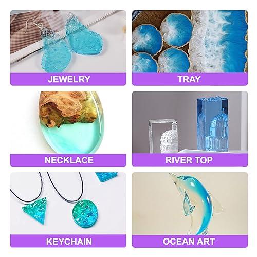 Deep Pour Epoxy Resin, 3 Gallon 2 to 4 Inch Depth Epoxy Resin Kit Crystal Clear Bubble Free High Gloss Self Leveling for River Table Top, Bar Top, Toykung