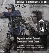 PROHEAR 030 Bluetooth 5.4 Electronic Shooting Ear Protection Earmuffs, Noise Reduction Sound Amplification Hearing Protector for Gun Range and PROHEAR