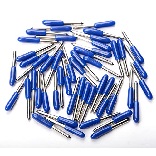CJRSLRB 60Pcs 60° Deep Cut Replacement Blades for Cricut Explore Air 2/Air 3/Maker/Maker 3/Expression Cutting Machines, Fine Point Deep Cut Blade Fit CJRSLRB