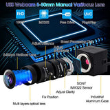 ELP 5-50mm Varifocal Lens 1080P USB Camera with H.264 High Definition Sony IMX323 Webcam for Android Linux Windows Industrial Video ELP