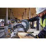 DEWALT Miter Saw, 12 Inch, 15 Amp, 3,800 RPM, Double Bevel Capacity, With Sliding Compound, Corded (DWS780) DEWALT