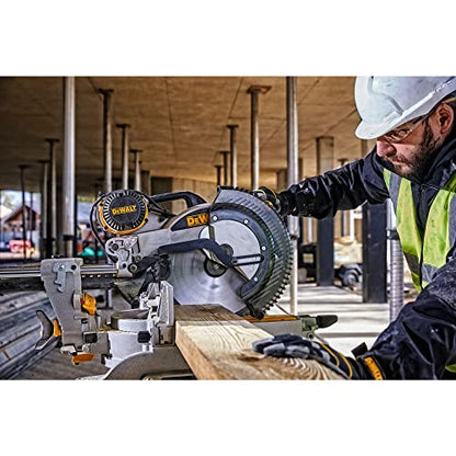 DEWALT Miter Saw, 12 Inch, 15 Amp, 3,800 RPM, Double Bevel Capacity, With Sliding Compound, Corded (DWS780) - WoodArtSupply