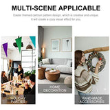 GANAZONO 72Pcs Mini Unfinished Wood DIY Crafts Easter Egg Rabbit Wooden Cutouts Discs Slices for DIY Projects Craft Easter Decor Rabbit GANAZONO