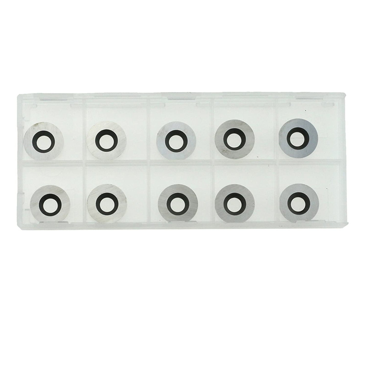 Swing Type Multi-function Blade 10pcs 12mm (.472") Round Tungsten Carbide Blade Milling Cutter, Used For Mini/medium Finishing Machine And Nuojie