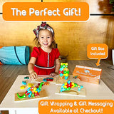 Montessori Mama Wooden Toddler Puzzles for Kids Ages 3-5, Montessori Toys for 2 Year Old, Wooden Puzzles for Toddlers 1-3 Years, 4-Pack Toddler Montessori Mama