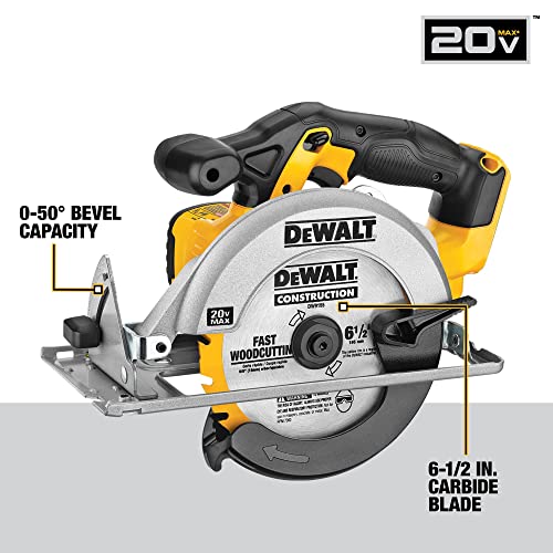 DEWALT 20V MAX Power Tool Combo Kit, 4-Tool Cordless Power Tool Set with 2 Batteries and Charger (DCK423D2) DEWALT