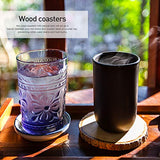 5ARTH Natural Wood Slices - 30 Pcs 2.4-2.8 inches Craft Unfinished Wood kit Predrilled with Hole Wooden Circles for Arts Wood Slices Christmas 5ARTH