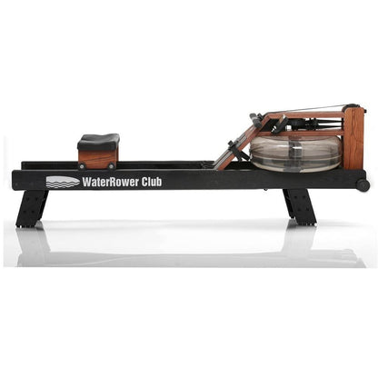 WaterRower Club Rowing Machine with S4 Monitor | USA Made | Original Handcrafted Erg Machine for Home Use & Gym | Best Warranty - WoodArtSupply