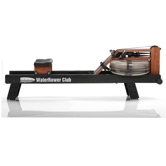 WaterRower Club Rowing Machine with S4 Monitor | USA Made | Original Handcrafted Erg Machine for Home Use & Gym | Best Warranty - WoodArtSupply