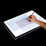 A4 Ultra-Thin Portable LED tracing Light Box Dimmable Brightness LED Art Tracing Pad for Artist Drawing Sketching Animation Stencilling and 5d tiktecklab