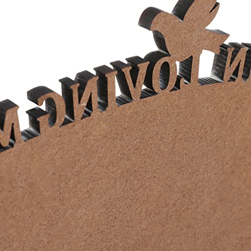 Tofficu Sublimation Blank Bench DIY Sublimation Chair Blanks Decor Nautical Beach Themed Picture Frame for Tabletop Home Decor Bird in Loving Memory Tofficu