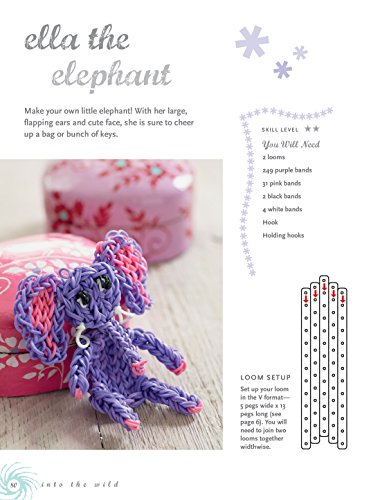 Loopy Loom Rubber Band Animals: 25 fun designs for jewelry and accessories - WoodArtSupply