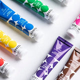 MEEDEN Gouache Paint Set, Non-Toxic 24 x 12ml/0.4oz Water-Based Gouache Tubes Paints for Canvas & Paper, Art Supplies for Artist, Adults, Kids, MEEDEN