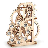UGEARS Dynamometer - Mechanical Model Construction Kit 3D Wooden Puzzle for Self-Assembly Without Glue - Brainteaser for Kids, Teens and Adults UGEARS