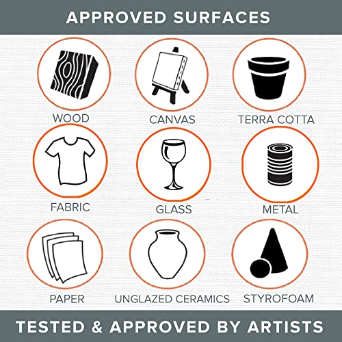 AMERICANA DAZZLING METALLICS FAN FAVORITES SAMPLER SET DecoArt